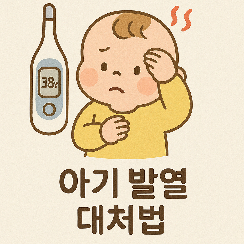 응급실 가야 할까 아기 발열 관리 총정리🤒