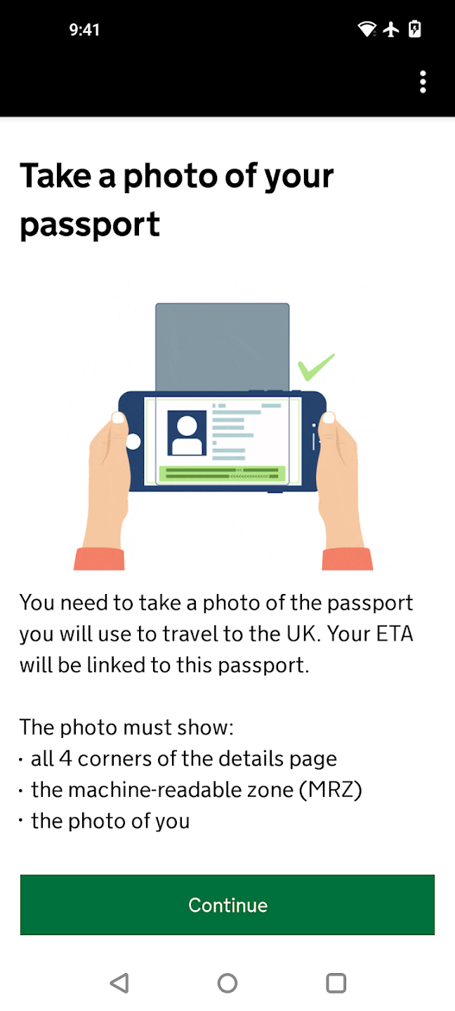 영국 ETA 비자 신청 방법 준비물