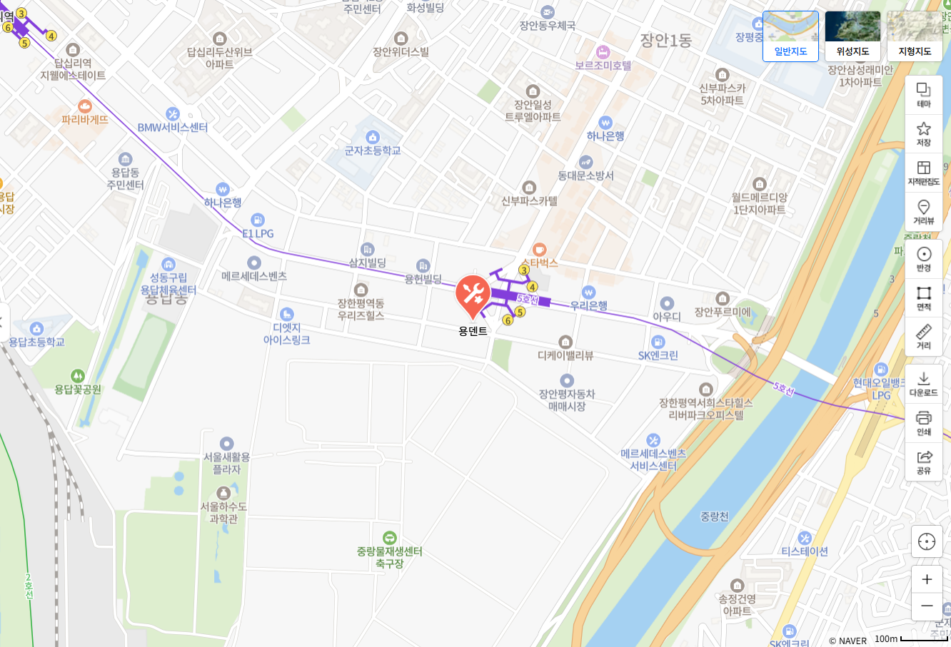 서울 덴트 복원, 부분 도색 저렴한 곳