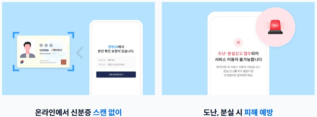 모바일 운전면허증 발급신청 조건과준비물