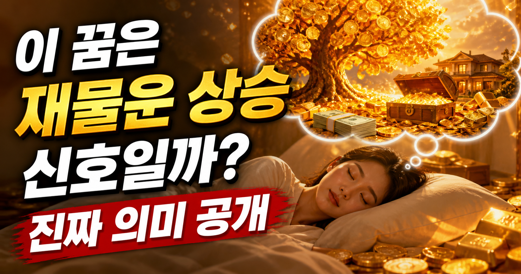 이 꿈은 재물운 상승 신호일까?