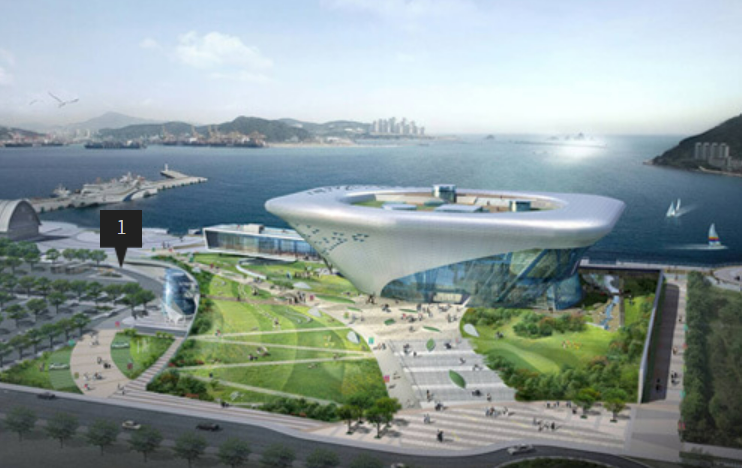 부산국립해양박물관 사진입니다.