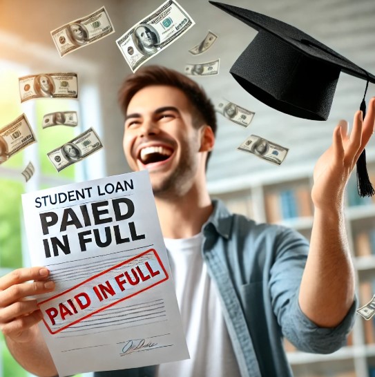 학자금 대출을 상환하고 좋아하는 남자 사진