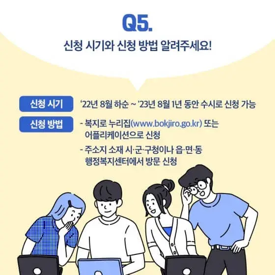 청년 월세 지원 Q&A 총정리