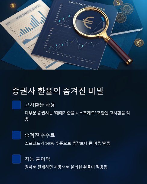 증권사 환율의 숨겨진 비밀