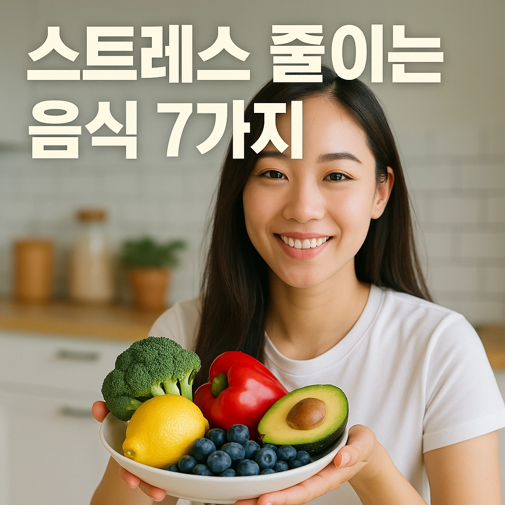 스트레스 관리에 도움되는 음식 7가지