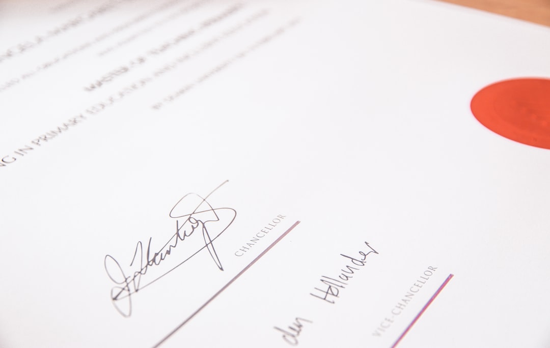 'Certificate'