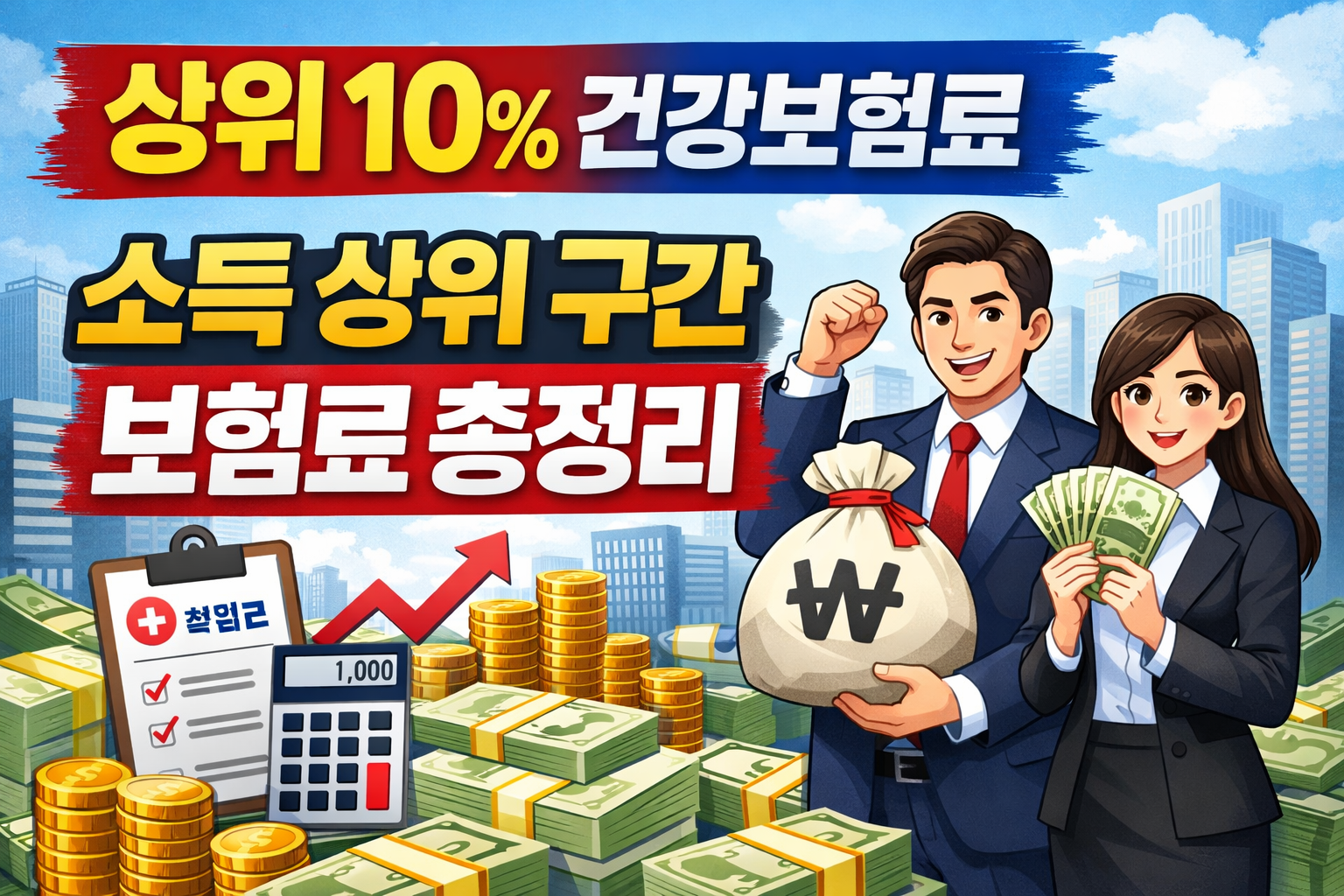 상위 10% 건강보험료