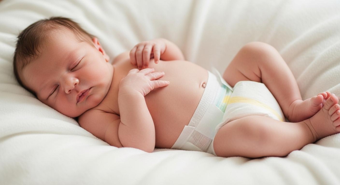 신생아 기저귀 단계