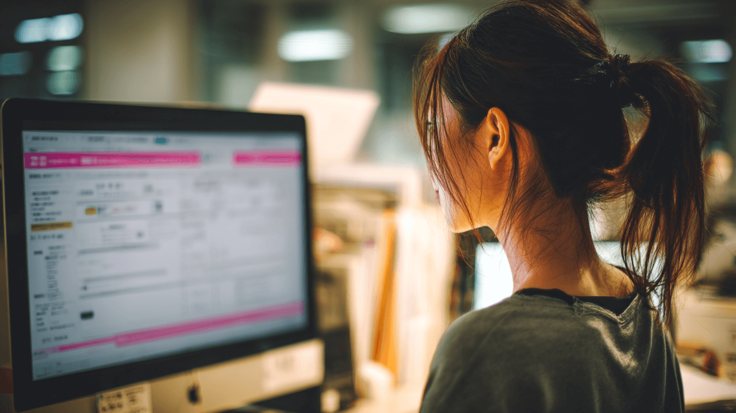 종합소득세-신고중인-여성