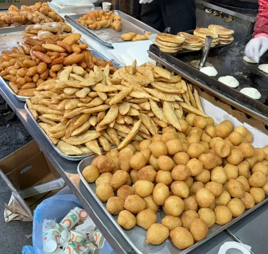 찹쌀 손가락 도너츠