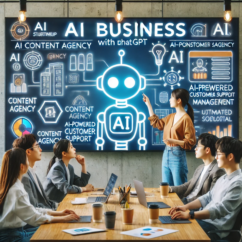 AI 비즈니스! 챗GPT로 스타트업 시작하기 관련 이미지