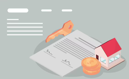 임대 계약 그림