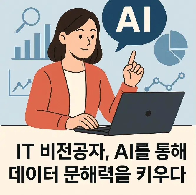 IT 비전공자&amp;#44; AI를 통해 데이터 문해력을 키우다