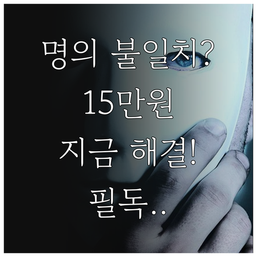 청년문화예술패스 본인 명의 계정 일치..