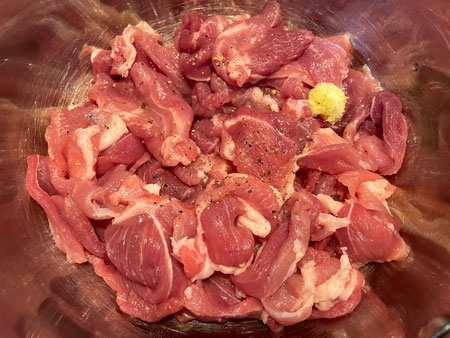 제육볶음 맛있게 만드는법 - 밑간