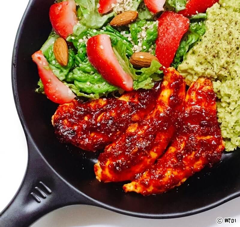 다이어트-샐러드-식단-매콤달콤-닭고기구이-레시피