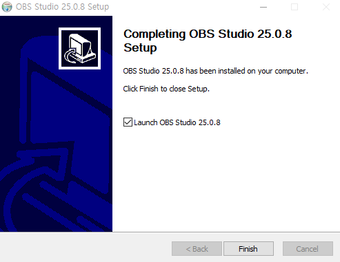 OBS Studio 설치4