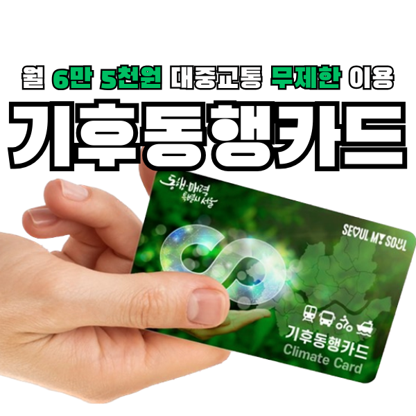 기후동행카드-무제한-정기권