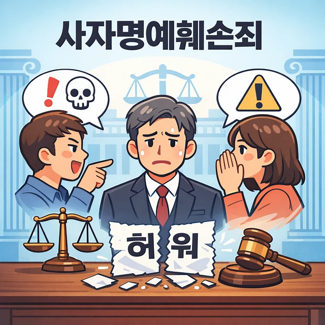 사자명예훼손