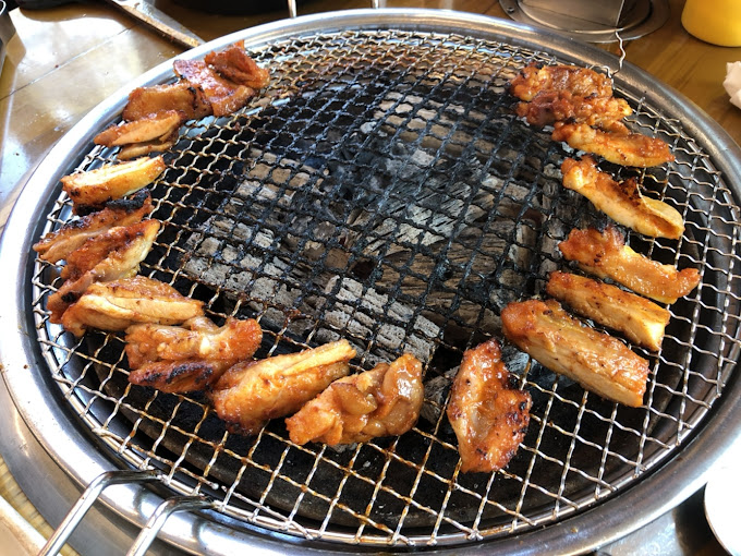 춘천 닭갈비집 '춘천통나무집 닭갈비'