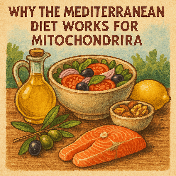 지중해 식단이 미토콘드리아를 살리는 이유