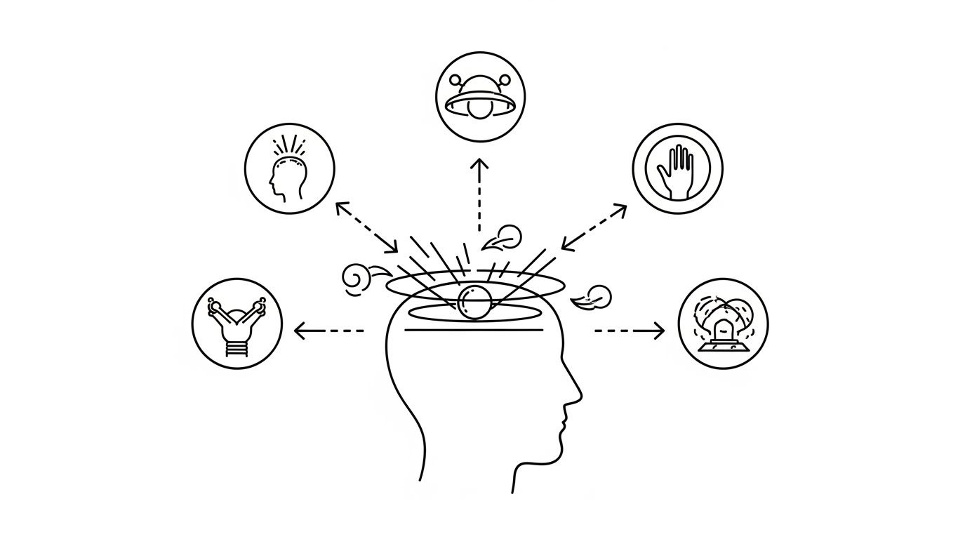 어지럼증 원인을 구분해 정리한 인포그래픽 이미지