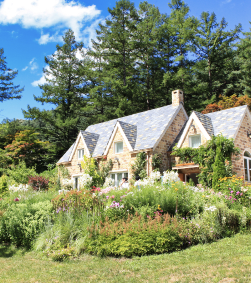 아침고요수목원의 사계절