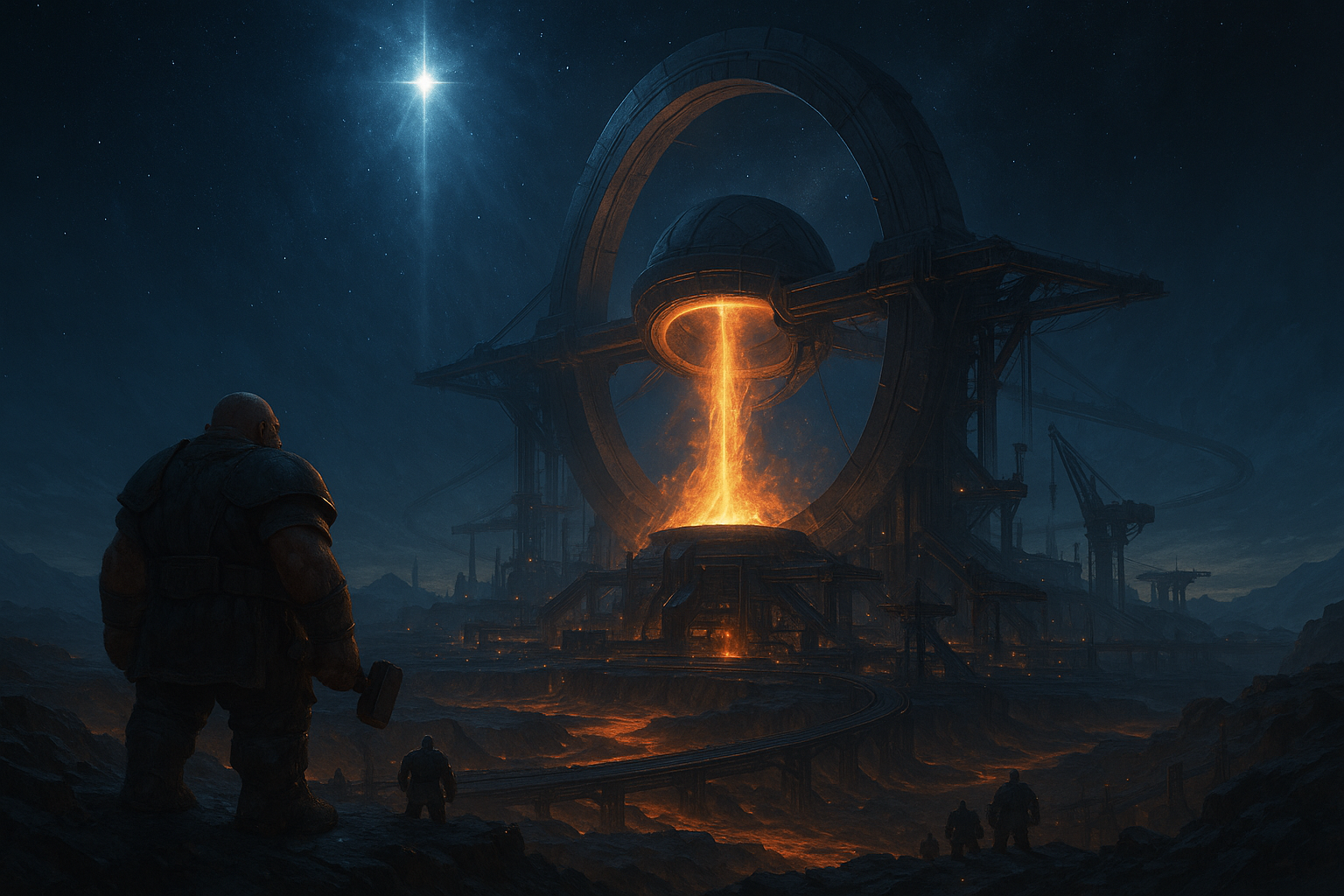 니다벨리르 용광로 컨셉 아트