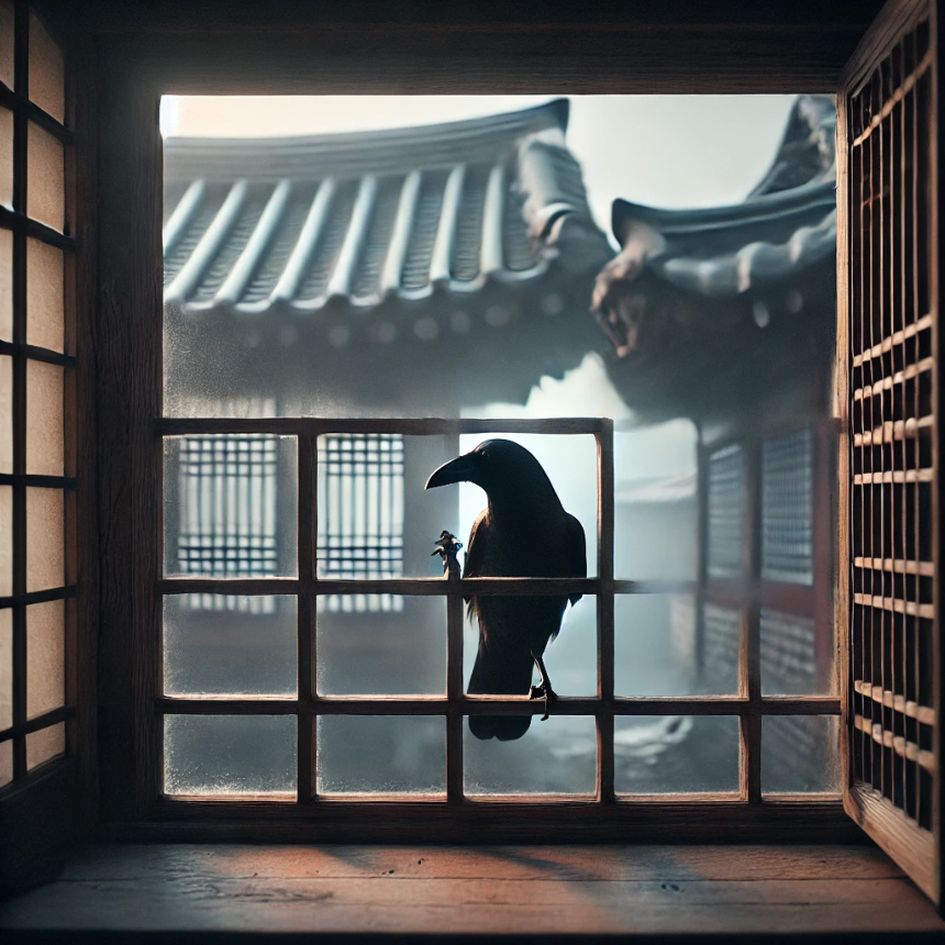 까마귀가 창문을 두드리는 꿈