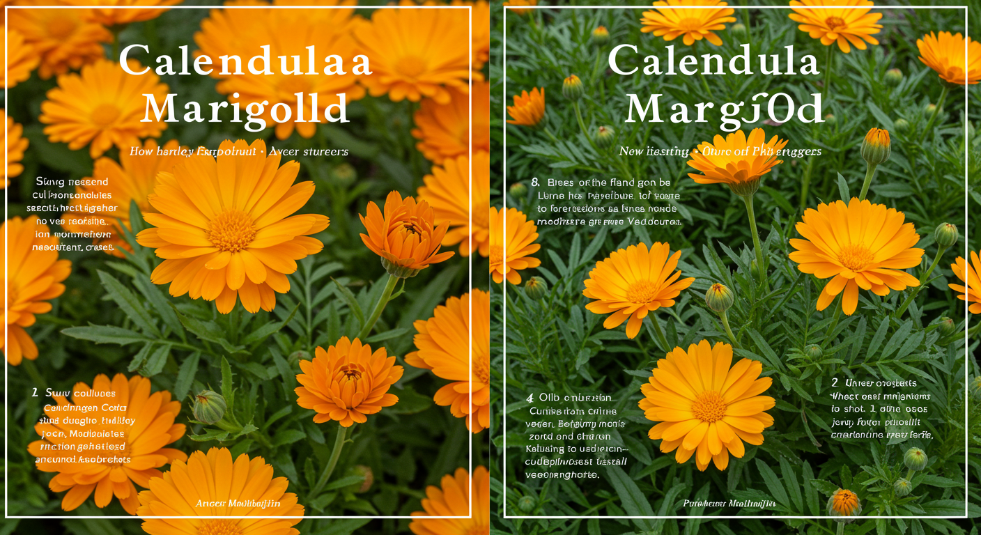 금잔화 키우는 법과 메리골드 꽃말, 초보도 쉽게 성공하는 노하우