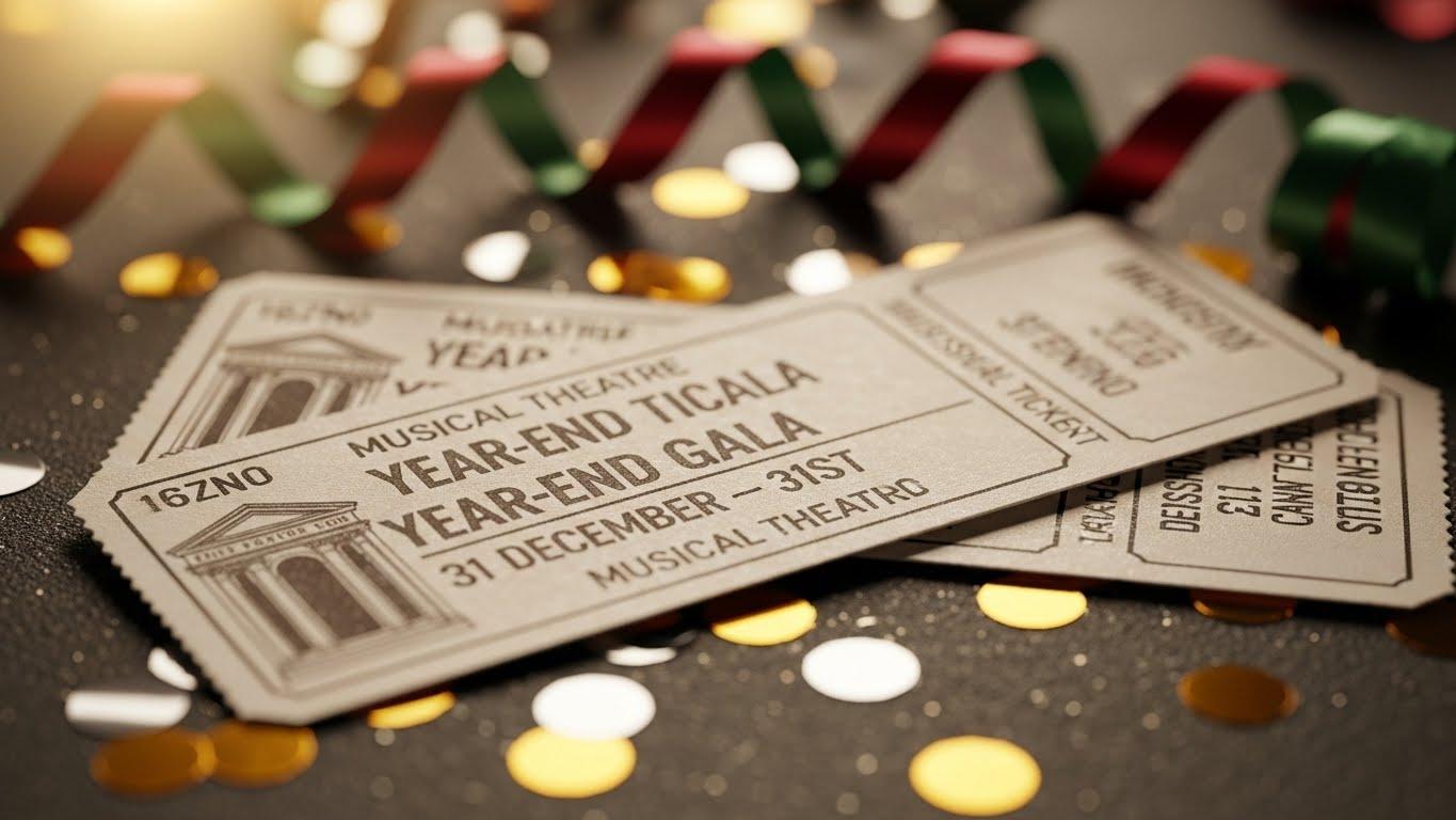 연말 뮤지컬 표