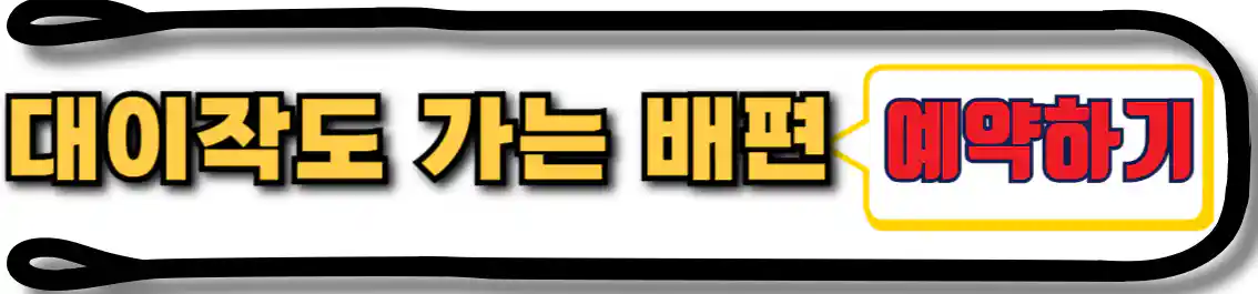 대이작도 배편 예약