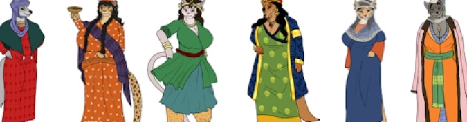 의복 치장 소지품 사진