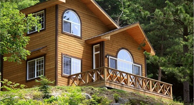 칼봉산자연휴양림8인실 사진