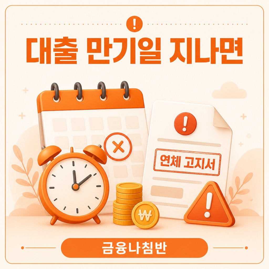 대출 만기일 지나면