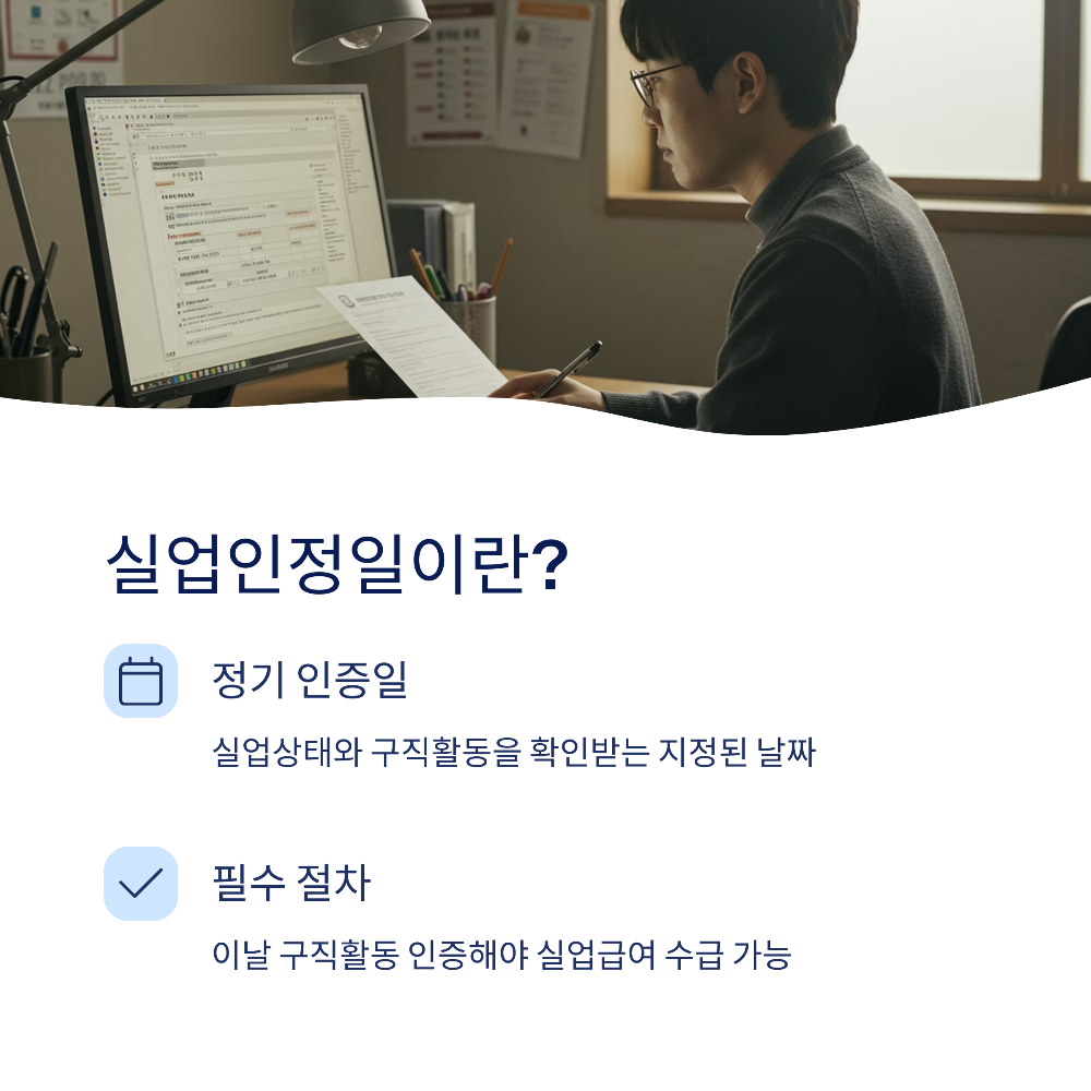 실업급여 구직활동 인정 받는 법｜증빙자료부터 온라인 신청까지