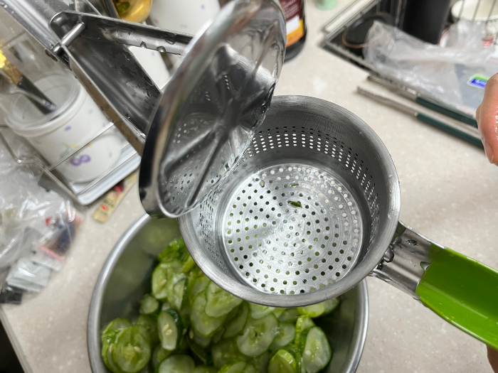 탈수기 내부 모습