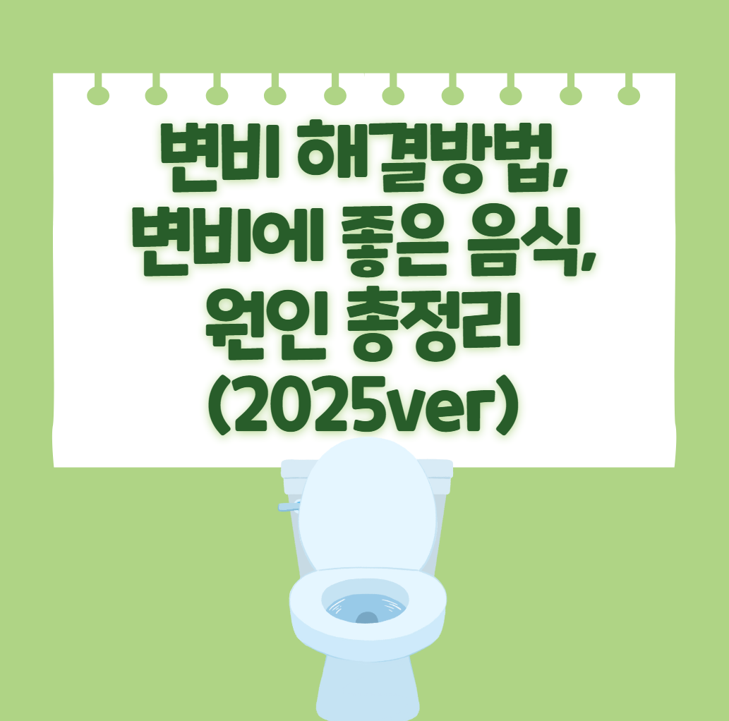 변비 해결방법, 변비에 좋은 음식, 원인 총정리 (2025ver)
메인 키워드