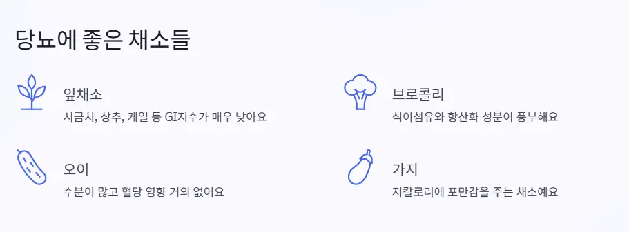 채소들