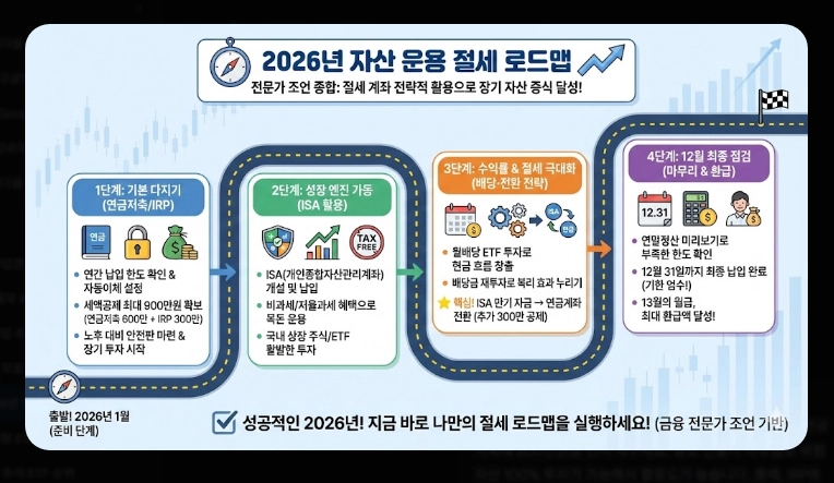 2026년 연말정산 세액공제 [달라진 혜택] 연금저축 및 IRP 최대 활용 5단계 전략