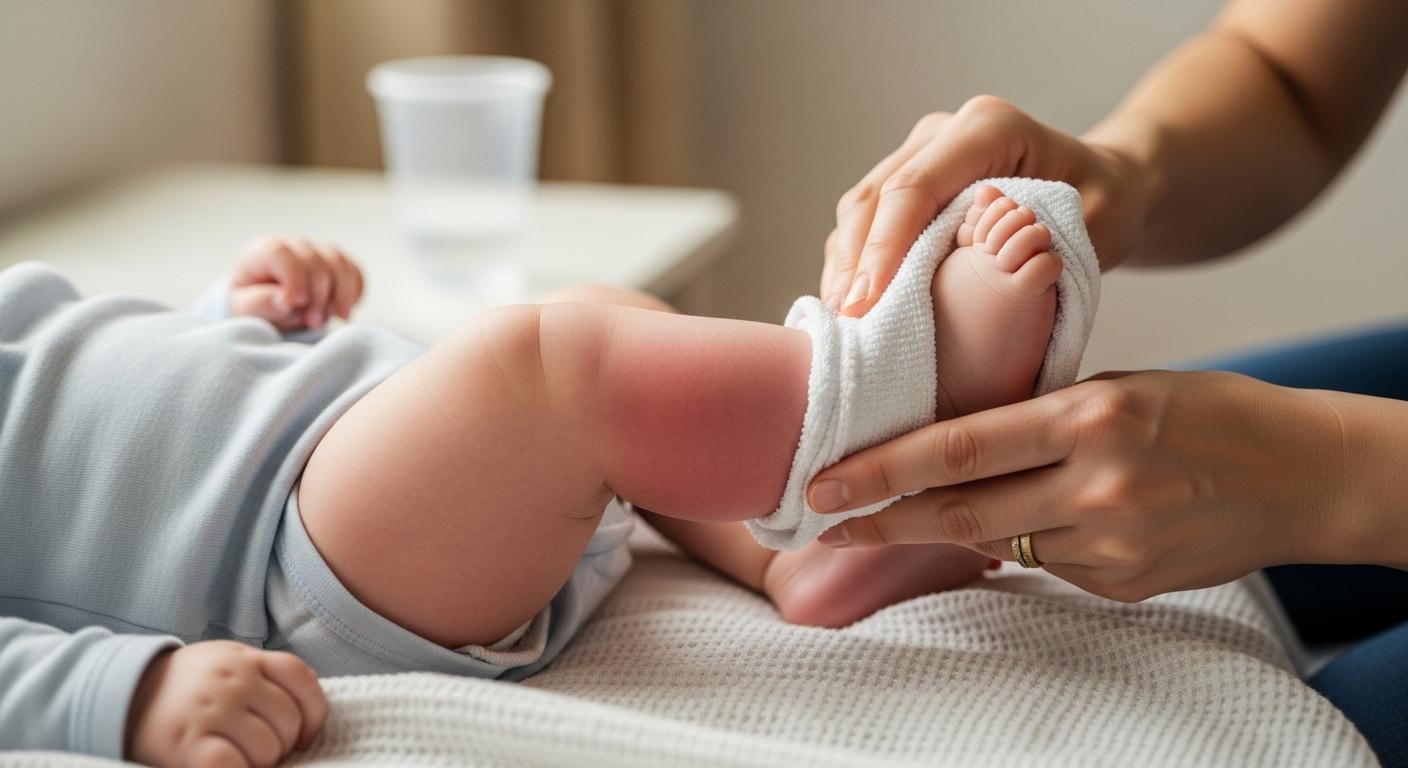 아기 열경련 대처법