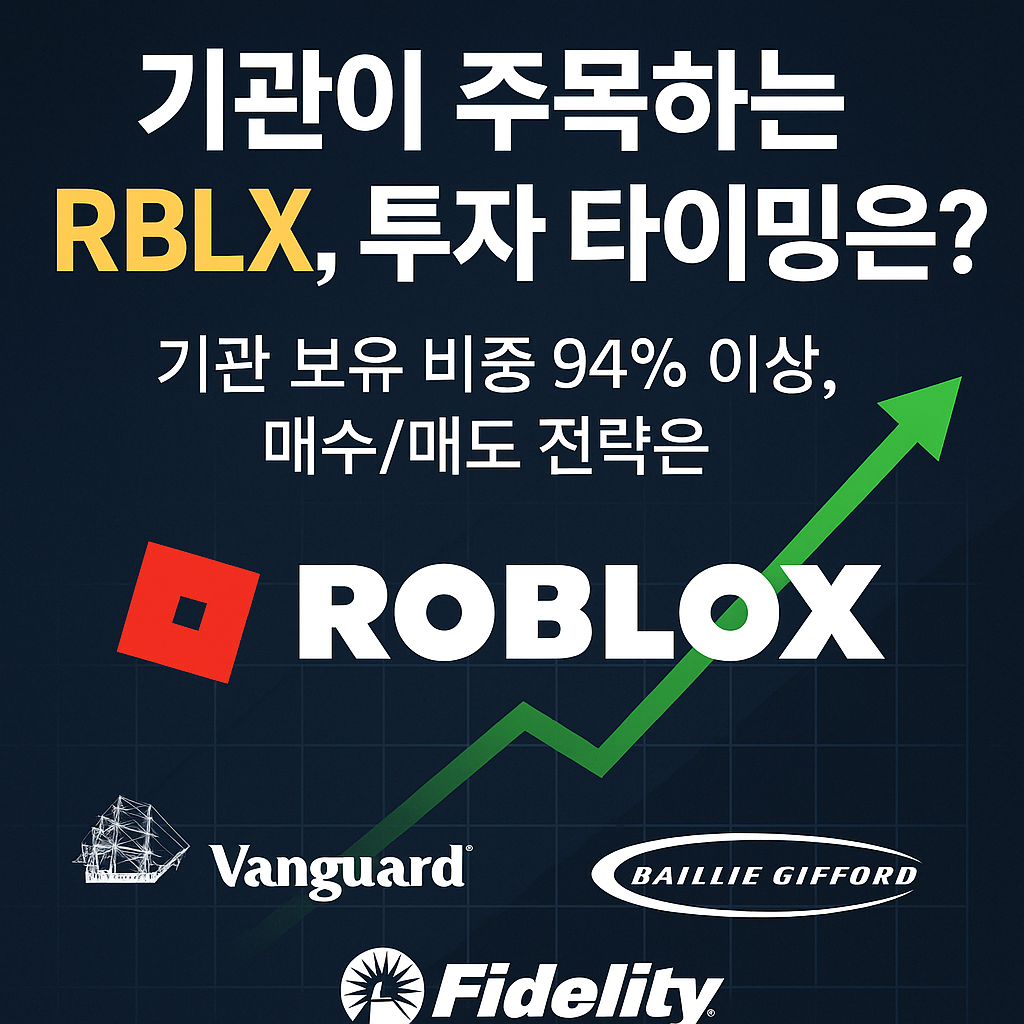 기관투자자들은 RBLX를 어떻게 평가하나?