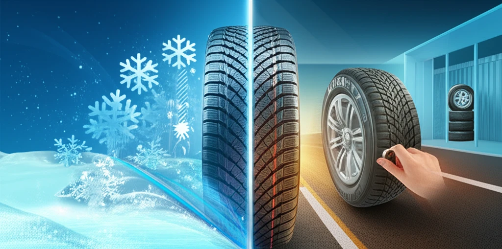 겨울철 안전 운전 의무 윈터타이어 보..