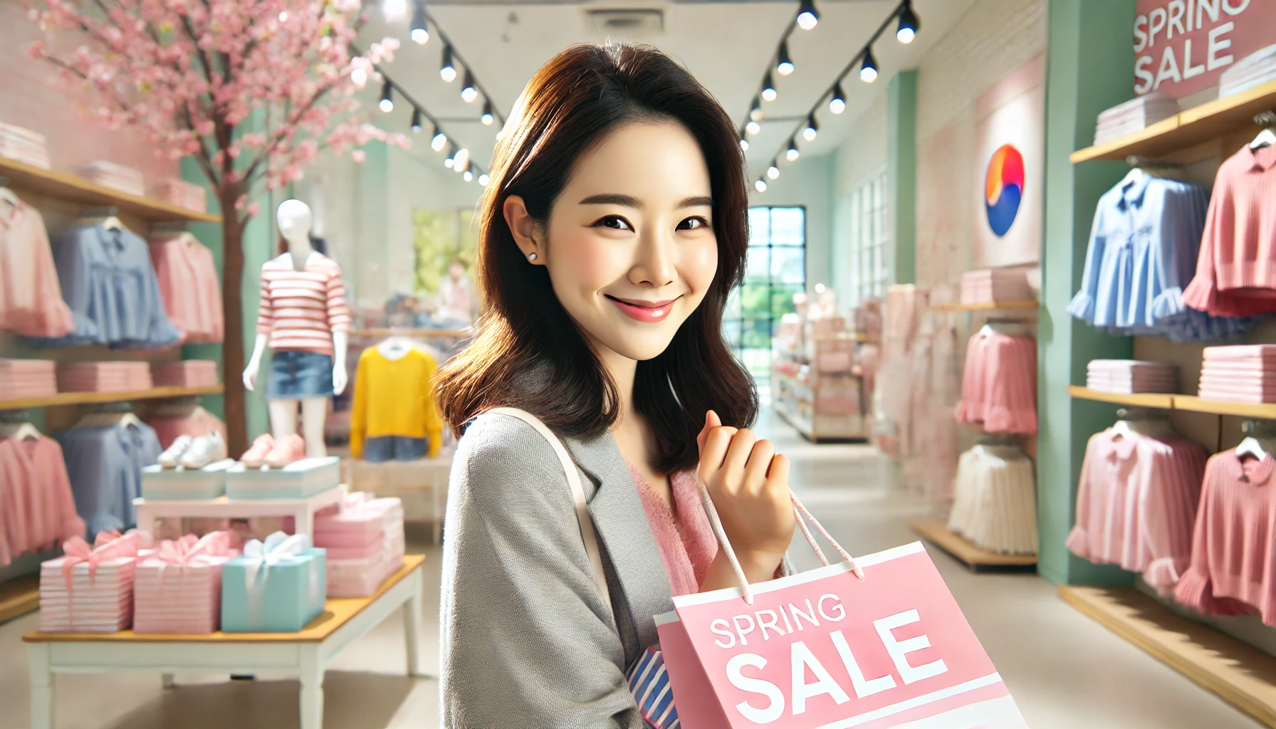 백화점 봄 세일