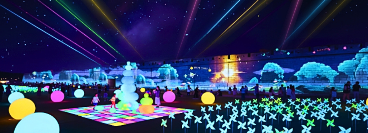 2025 수원화성 미디어아트 사진3