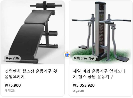 홈트 운동기구 추천 2