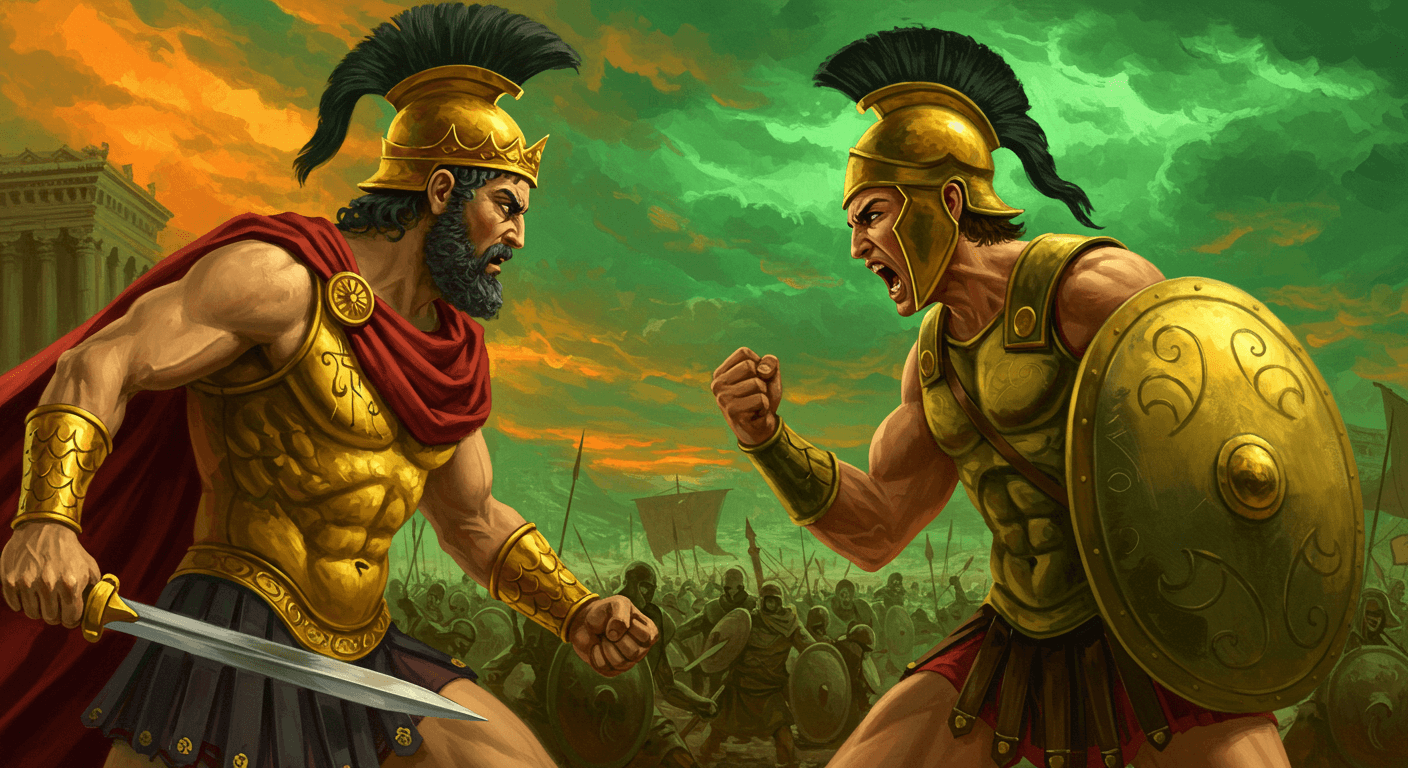 아가멤논과 아킬레우스 대립 (분노, 권력, 영웅상) 관련 사진