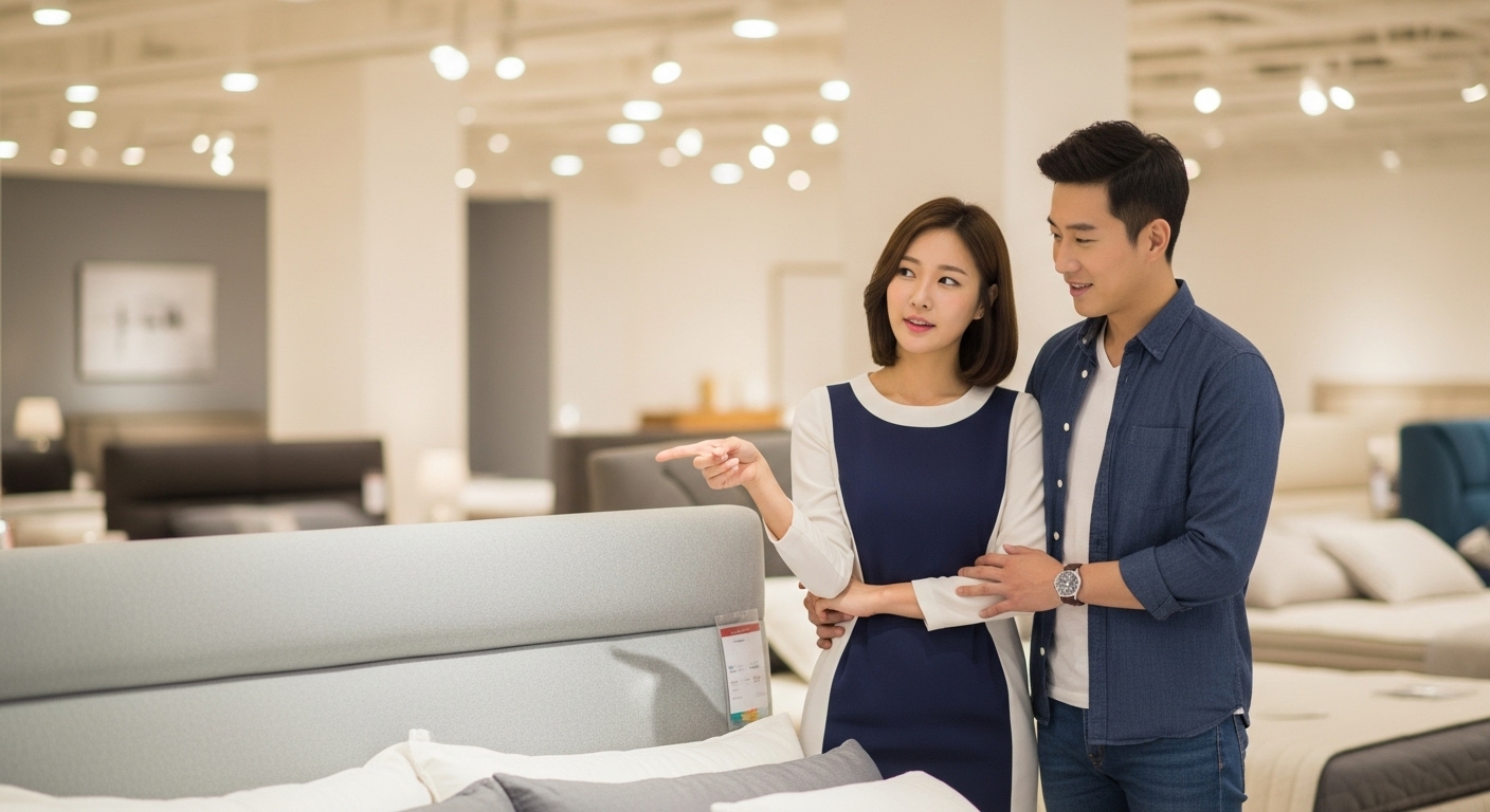 에몬스 슈퍼싱글 침대