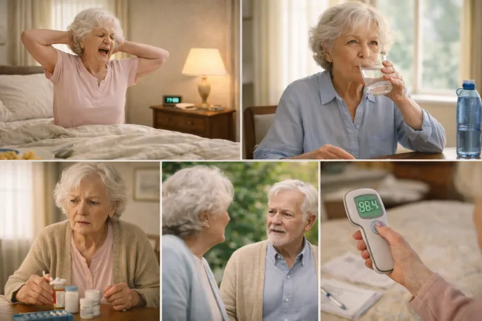 노인 섬망 증세